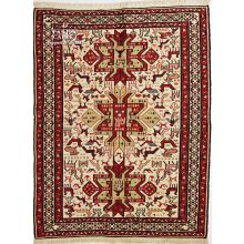  KILIM SUMAKH AZARI FONDO SETA EX.FINE PERSIA - 95X73