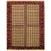  KURDI GHUCCIAN EX.FINE FONDO SETA PERSIA - 169X133