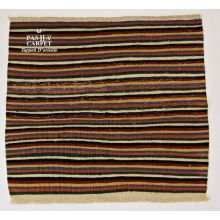  KILIM KHASHKAI FINE VECCHIO TRAMA SETA PREMIUM PERSIA - 70X60