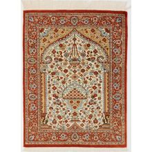  KUM/GHOOM SETA EX.FINE PREMIUM PERSIA - 77X54