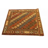 sHIRWAV (SHIRVAN) ANTICO CAUCASICO 1.58X1.23 = 2.28 MQ