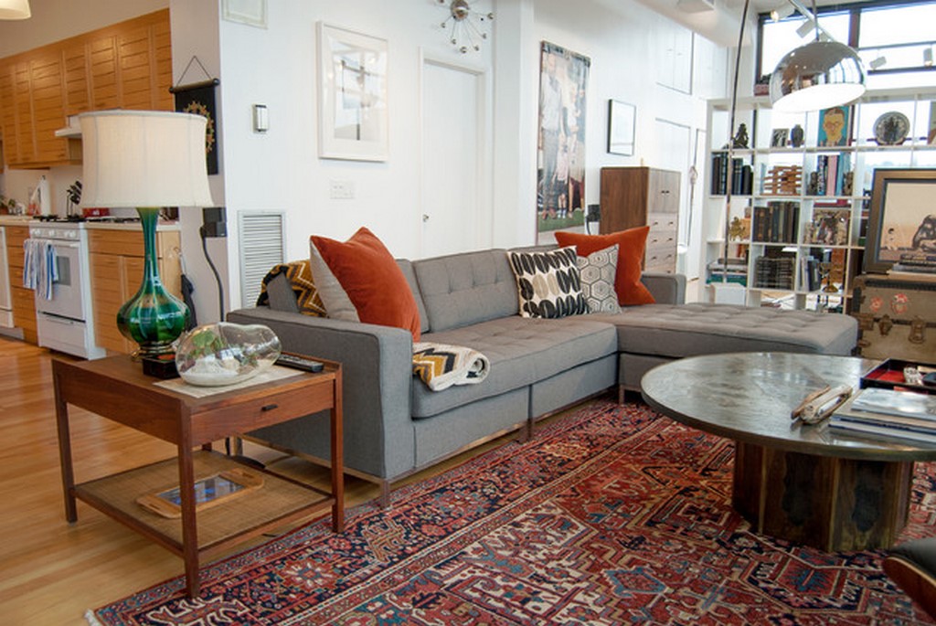 industrial living room